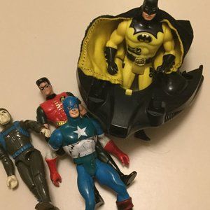 Super hero figure lot action figures